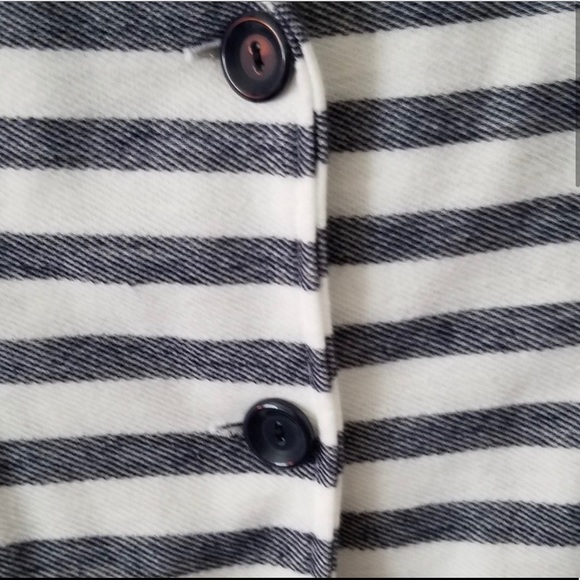 GAP STRIPED LIGHT KNIT BLAZER - Picture 9 of 12